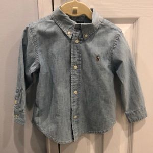 Boys button down shirt
